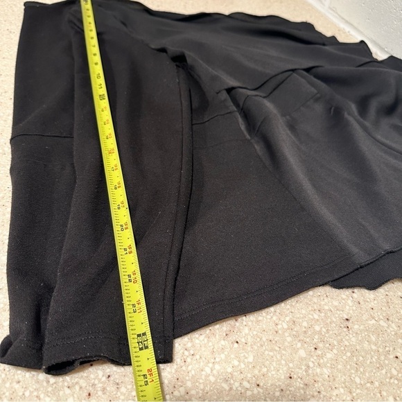 Pebble & Stone Cardigan Sweater Long Sleeve Open Front Rayon Blend Black Medium - Picture 10 of 12